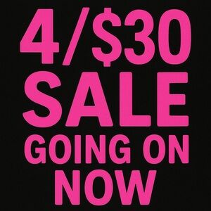Sale Four For Thirty